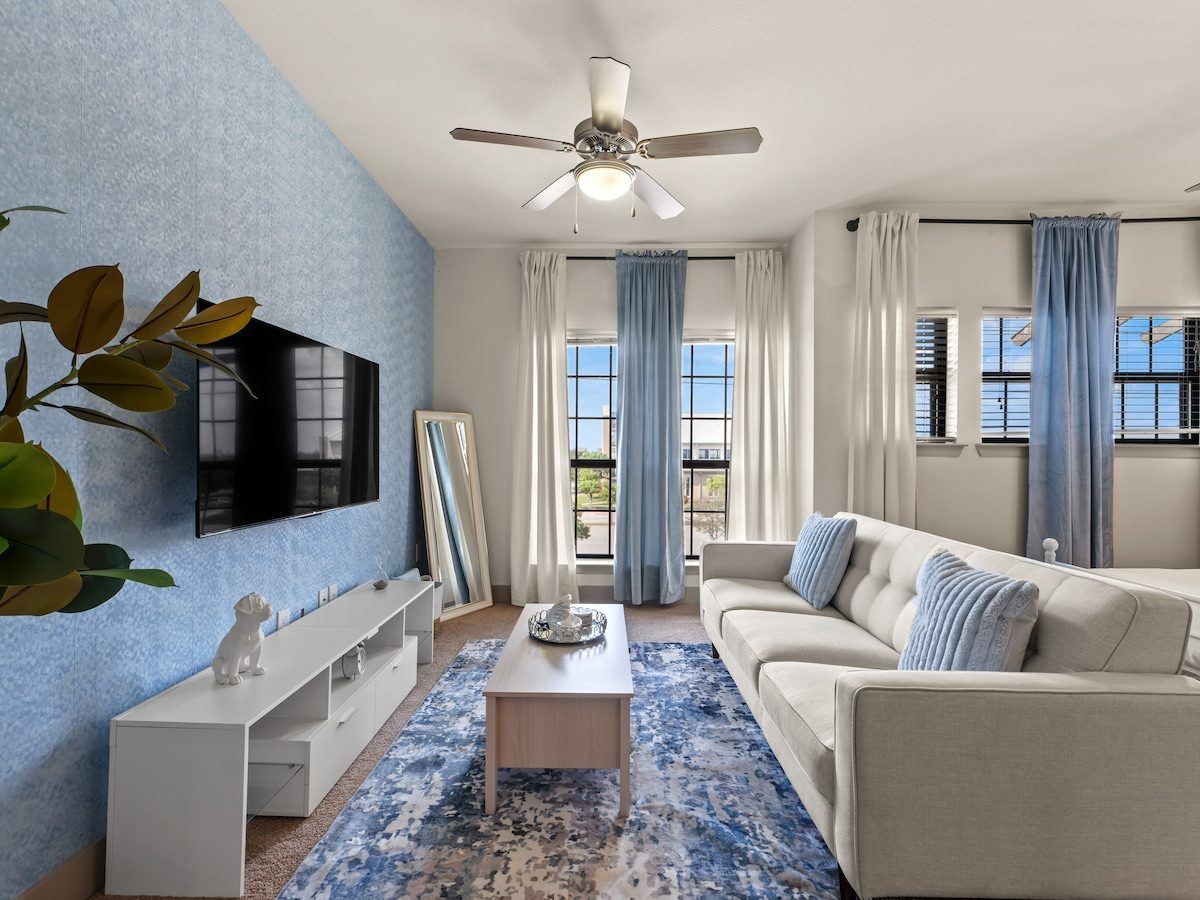 Peaceful Sky — Dallas one-bedroom